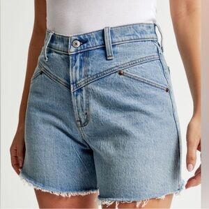 Abercrombie & Fitch Light Blue Jean Shorts